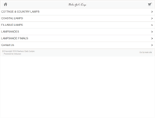 Tablet Screenshot of barbaragailslamps.com
